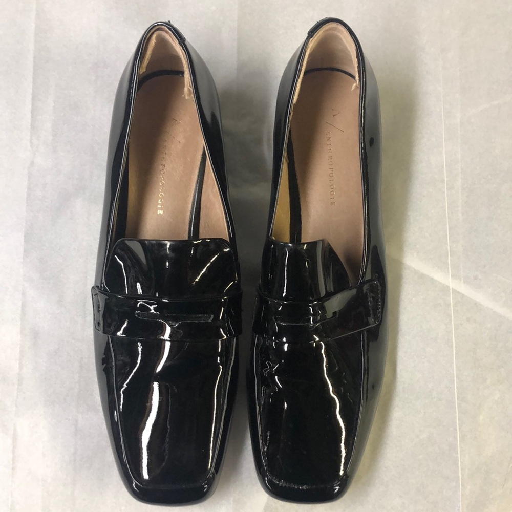 Anthropologie Patent Leather Shoes ❤️